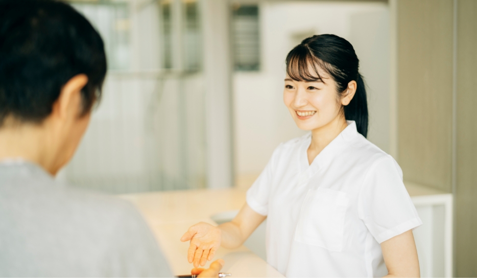 受付スタッフ様も運用ができる